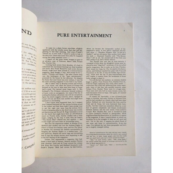 DEEPER THAN YOU THINK PULP FANZINE #3 MARCH 1969 TRIBUTE TO UNKNOWN PULP - Picture 4 of 8